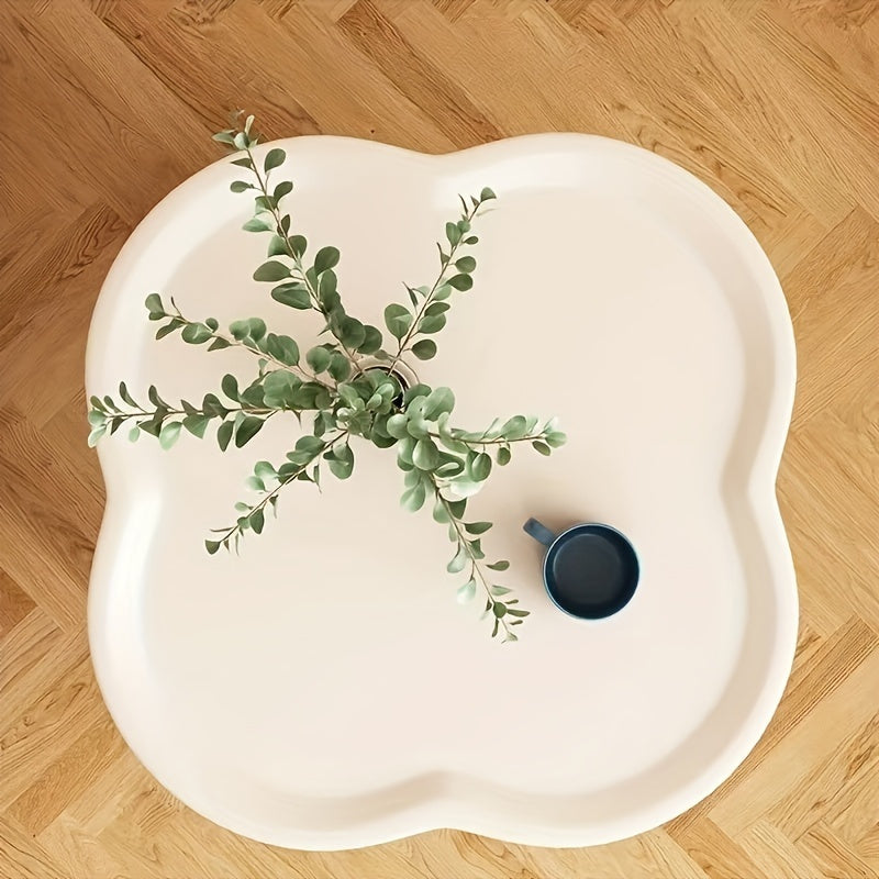 Modern Minimalist Bedside Table with Portable Storage Shelf - Space-Saving Design, Plastic Legs, No Power Needed, Ideal for Bedroom or Living Room Leisure Style, Bedroom Nightstand